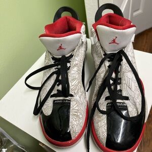 Nike Athletic Shoes - Red, Black, White